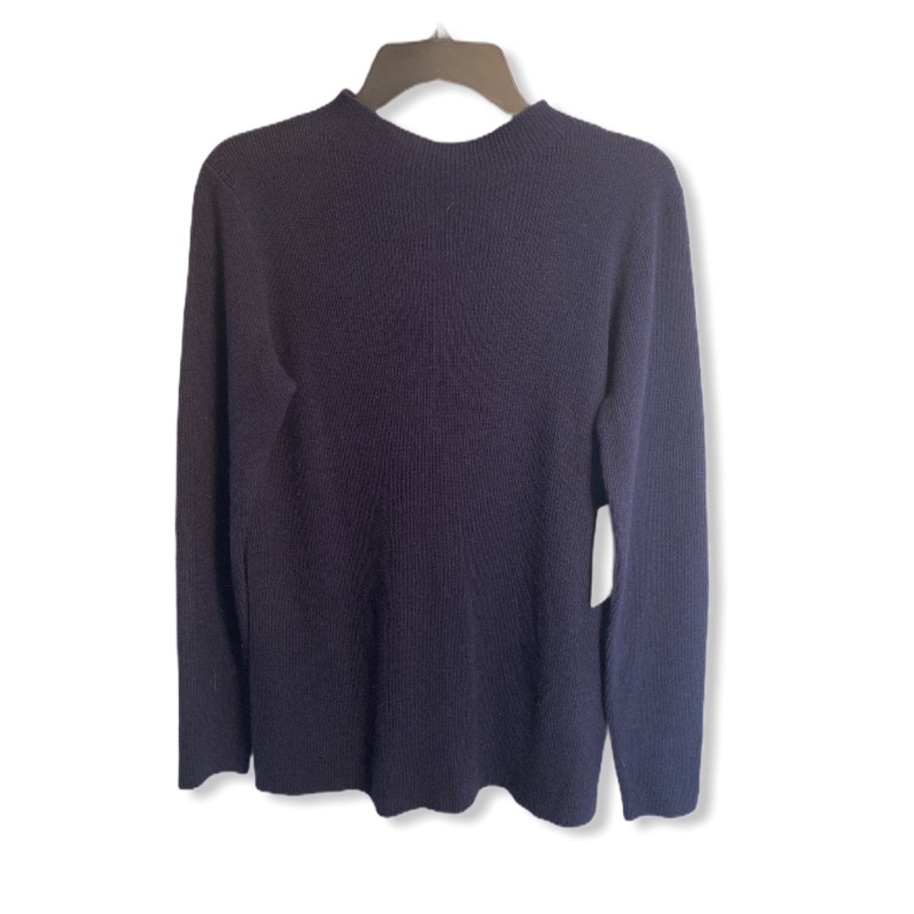 Lewit Twist Keyhole Detail Ribbed Wool & Cashmere